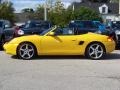 2000 Speed Yellow Porsche Boxster   photo #2