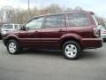 2008 Dark Cherry Pearl Honda Pilot Value Package  photo #3