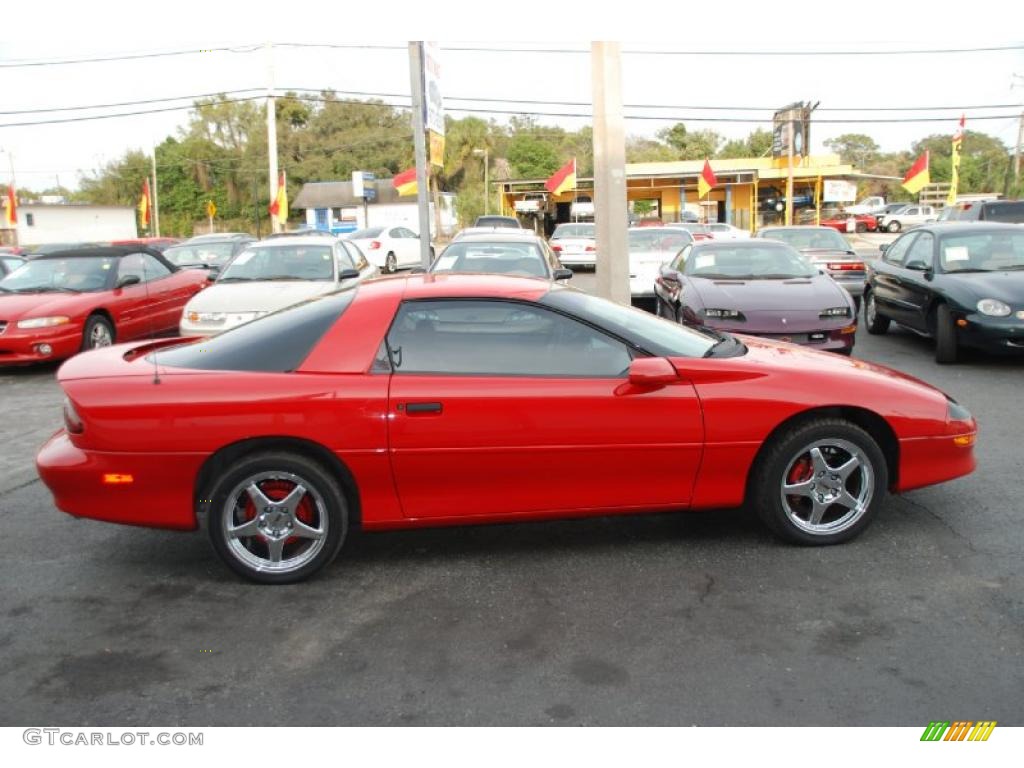 1997 Camaro RS Coupe - Bright Red / Medium Grey photo #6