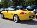 2000 Speed Yellow Porsche Boxster   photo #3