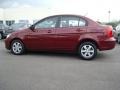 Wine Red - Accent GLS Sedan Photo No. 3