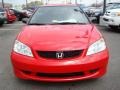 Rallye Red - Civic LX Coupe Photo No. 8