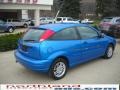 2007 Aqua Blue Metallic Ford Focus ZX3 SE Coupe  photo #2