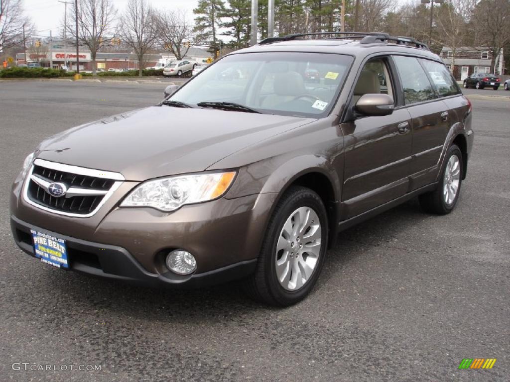 2008 Outback 3.0R L.L.Bean Edition Wagon - Deep Bronze Metallic / Warm Ivory/Dark Taupe photo #1