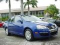 2008 Laser Blue Metallic Volkswagen Jetta S Sedan  photo #1