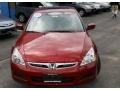 2007 Moroccan Red Pearl Honda Accord EX-L Sedan  photo #3