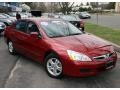 2007 Moroccan Red Pearl Honda Accord EX-L Sedan  photo #4