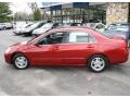 2007 Moroccan Red Pearl Honda Accord EX-L Sedan  photo #10