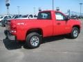 2010 Fire Red GMC Sierra 1500 Regular Cab 4x4  photo #5