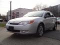 2004 Silver Nickel Saturn ION 3 Quad Coupe  photo #1