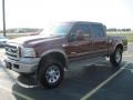 2005 Dark Copper Metallic Ford F250 Super Duty King Ranch FX4 Crew Cab 4x4  photo #1