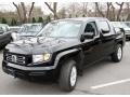 2007 Formal Black Honda Ridgeline RTL  photo #2