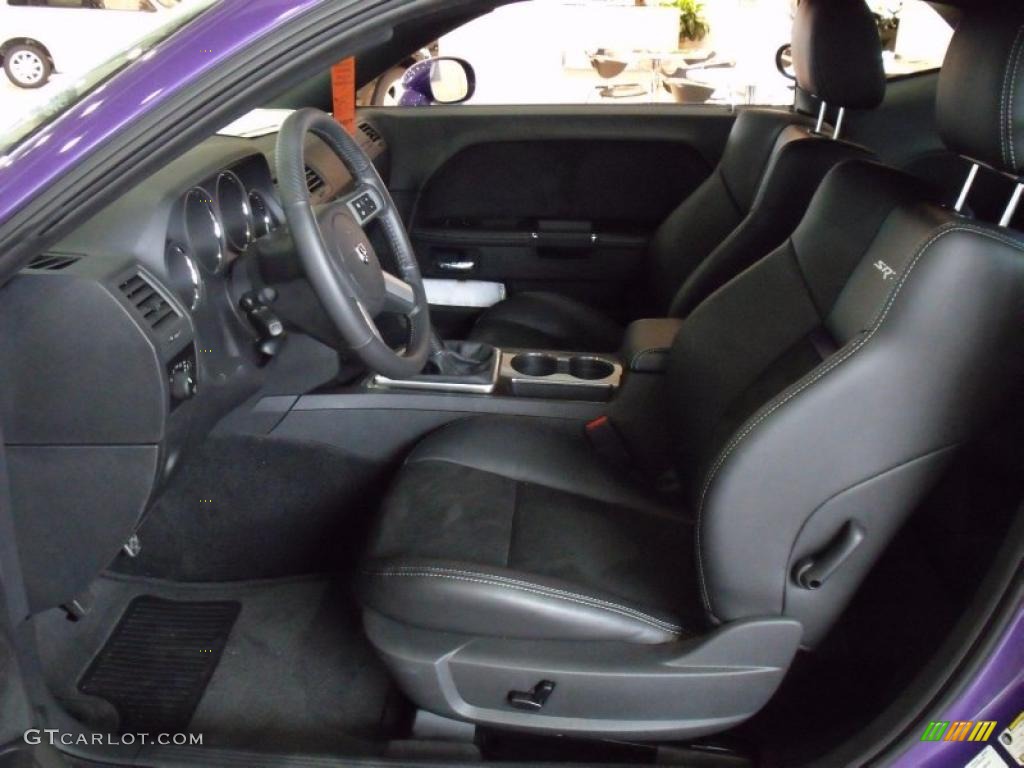 Dark Slate Gray Interior 2010 Dodge Challenger SRT8 Photo #27637067