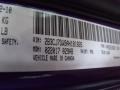 PHG: Plum Crazy Purple Pearl 2010 Dodge Challenger SRT8 Color Code