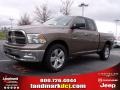 2010 Austin Tan Pearl Dodge Ram 1500 Big Horn Quad Cab  photo #1