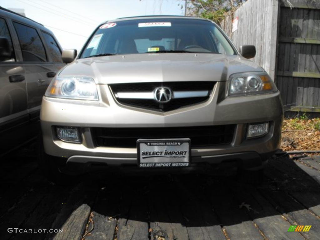 2004 MDX Touring - Sandstone Metallic / Saddle photo #2