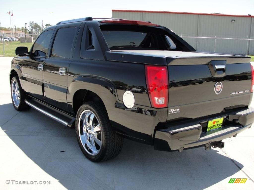 2006 Escalade EXT AWD - Black Raven / Pewter photo #5