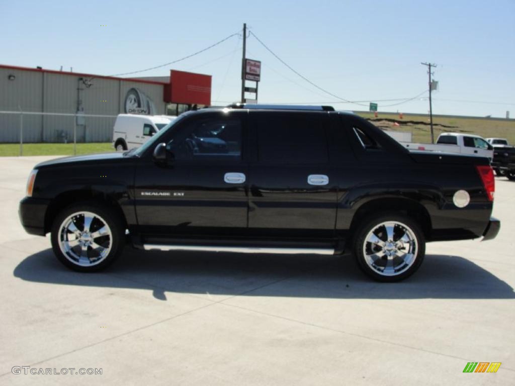 2006 Escalade EXT AWD - Black Raven / Pewter photo #6