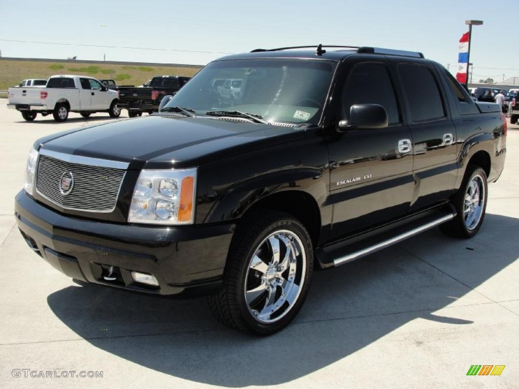 2006 Escalade EXT AWD - Black Raven / Pewter photo #7