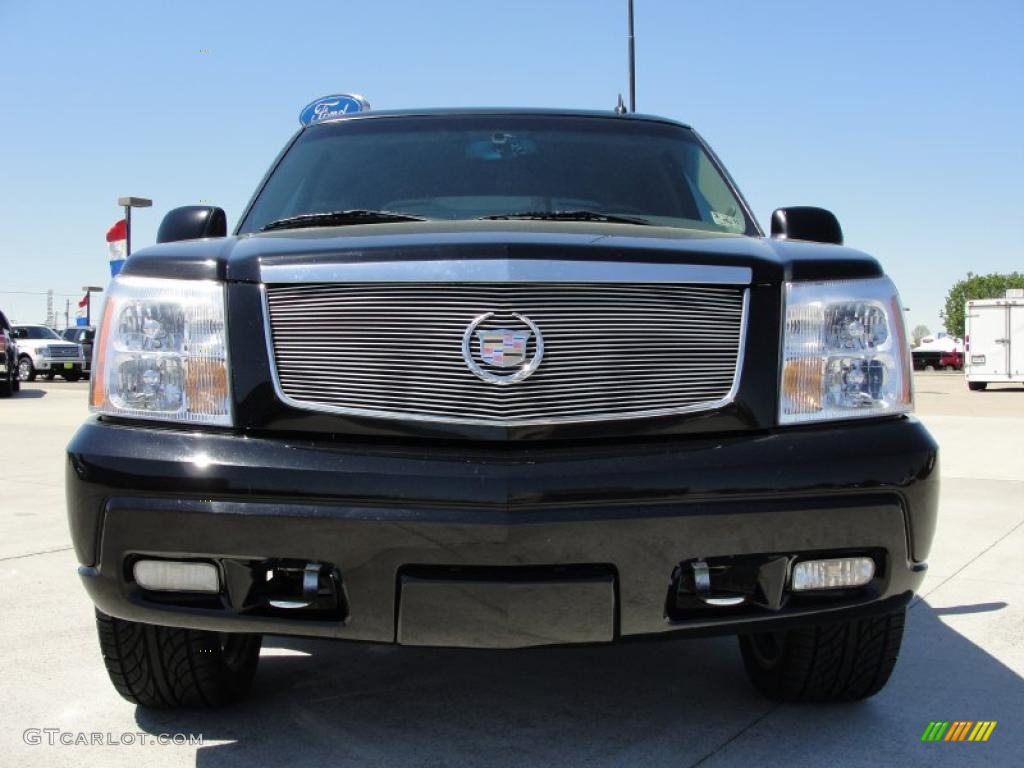2006 Escalade EXT AWD - Black Raven / Pewter photo #9