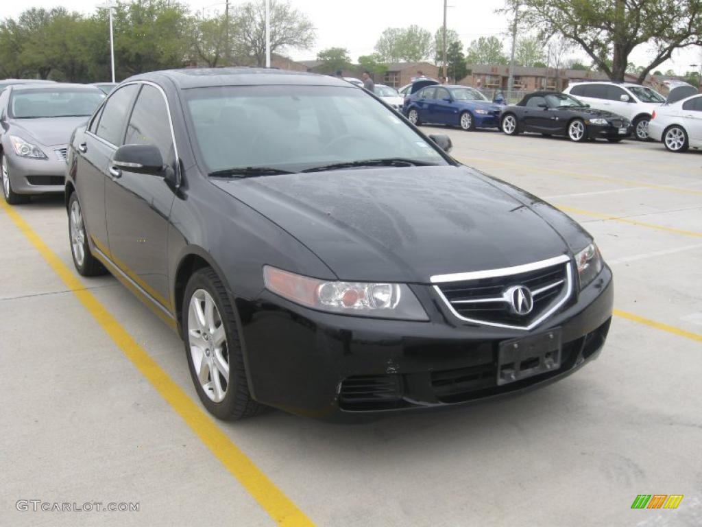 2005 TSX Sedan - Nighthawk Black Pearl / Ebony photo #6