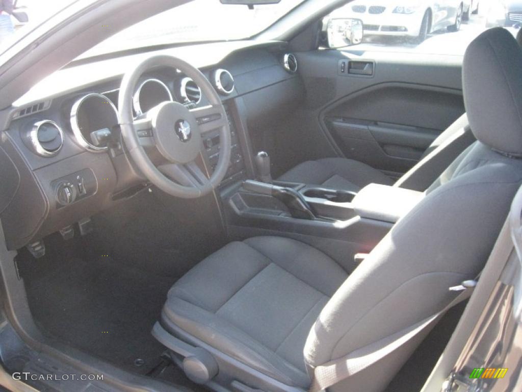 2007 Mustang V6 Deluxe Coupe - Alloy Metallic / Dark Charcoal photo #2