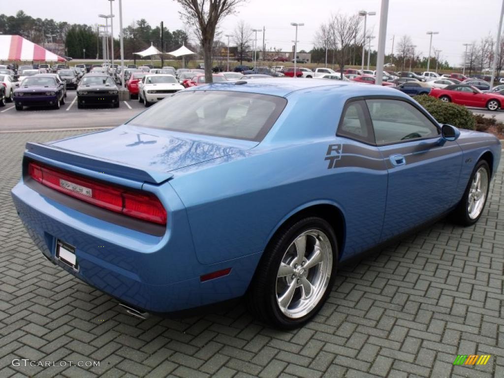 2010 Challenger R/T Classic - B5 Blue Pearlcoat / Dark Slate Gray photo #6