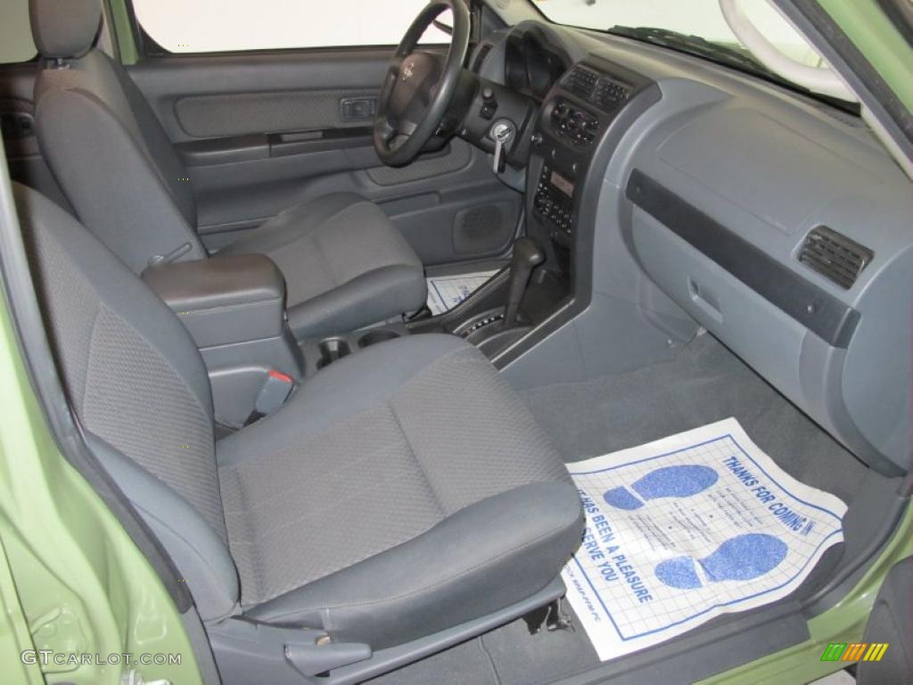 2003 Xterra XE V6 - Canteen Green Metallic / Gray photo #27
