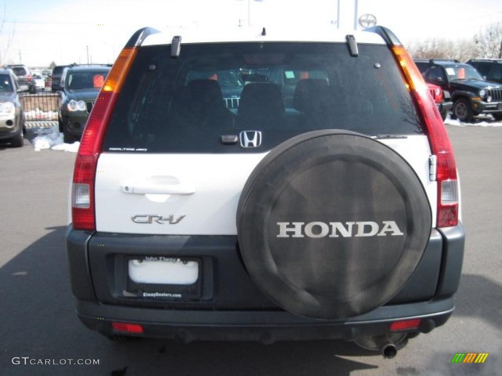 2003 CR-V EX 4WD - Taffeta White / Black photo #3