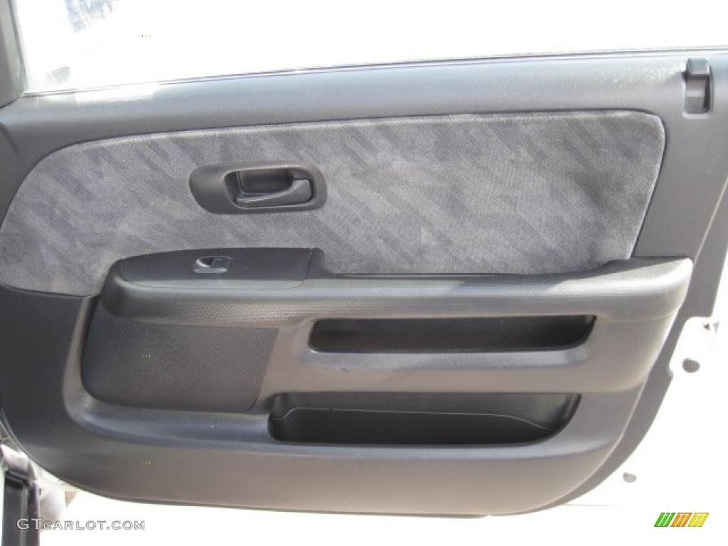 2003 CR-V EX 4WD - Taffeta White / Black photo #8