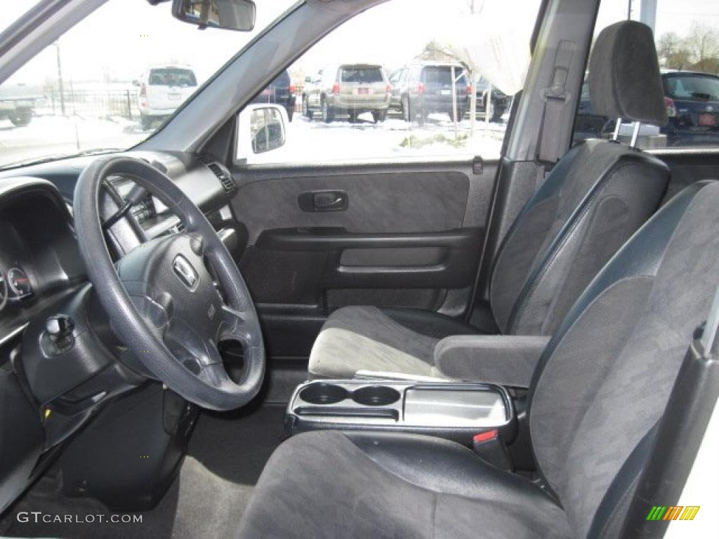 2003 CR-V EX 4WD - Taffeta White / Black photo #9