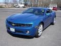 2010 Aqua Blue Metallic Chevrolet Camaro LT/RS Coupe  photo #1