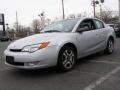 2003 Silver Saturn ION 3 Quad Coupe  photo #1