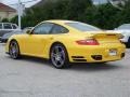 2007 Speed Yellow Porsche 911 Turbo Coupe  photo #3