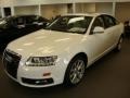 Ibis White - A6 3.2 FSI Sedan Photo No. 2