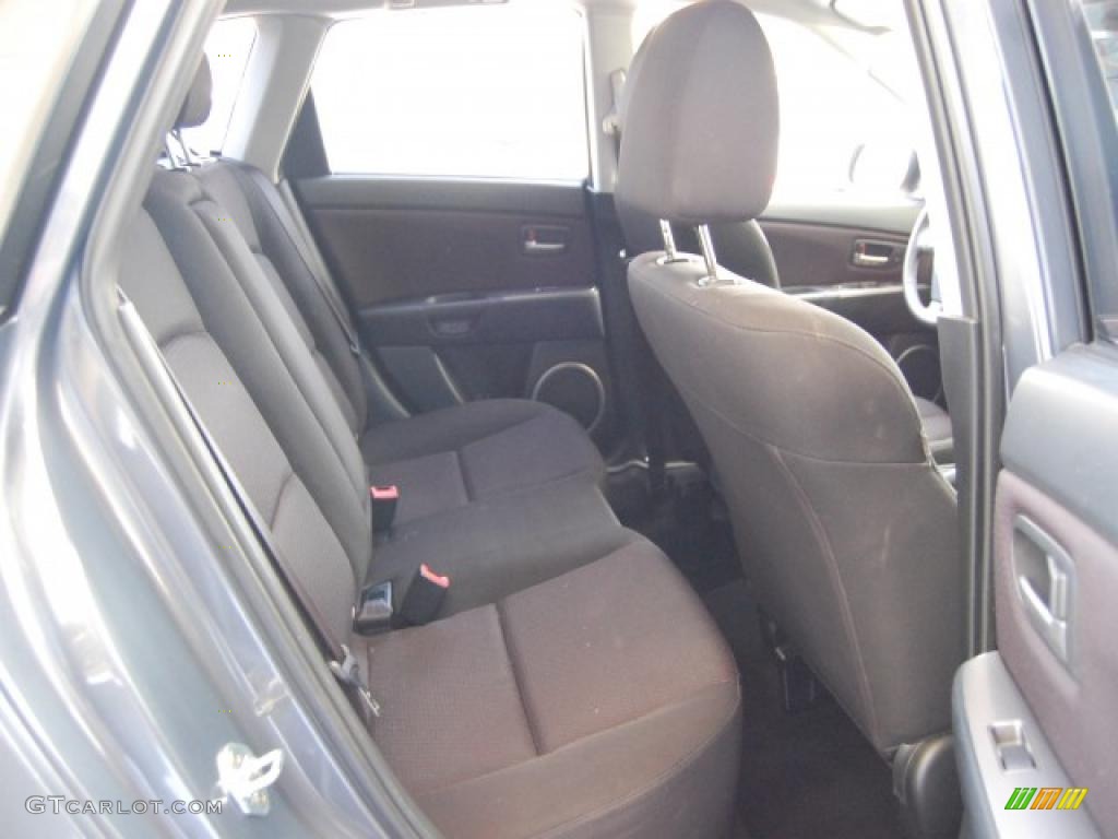 2008 MAZDA3 s Touring Hatchback - Galaxy Gray Mica / Black photo #15