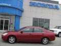 2007 Moroccan Red Pearl Honda Accord EX-L Sedan  photo #3