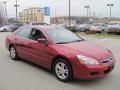 2007 Moroccan Red Pearl Honda Accord EX-L Sedan  photo #7