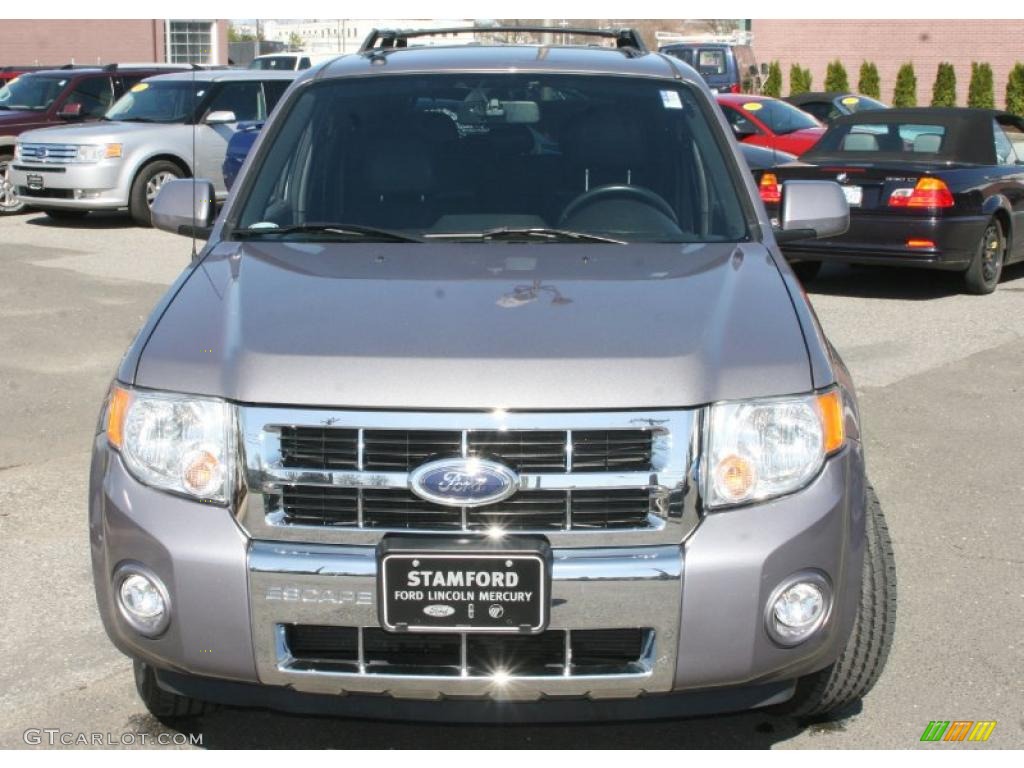 2008 Escape Limited 4WD - Tungsten Grey Metallic / Charcoal photo #2