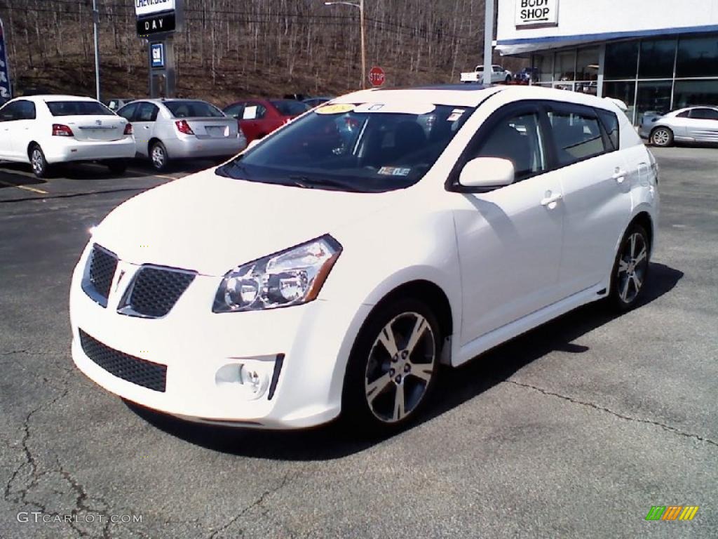 2009 Ultra White Pontiac Vibe GT 27625056 Car Color