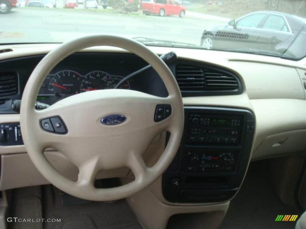 2003 Windstar LX - Spruce Green Metallic / Medium Parchment photo #11