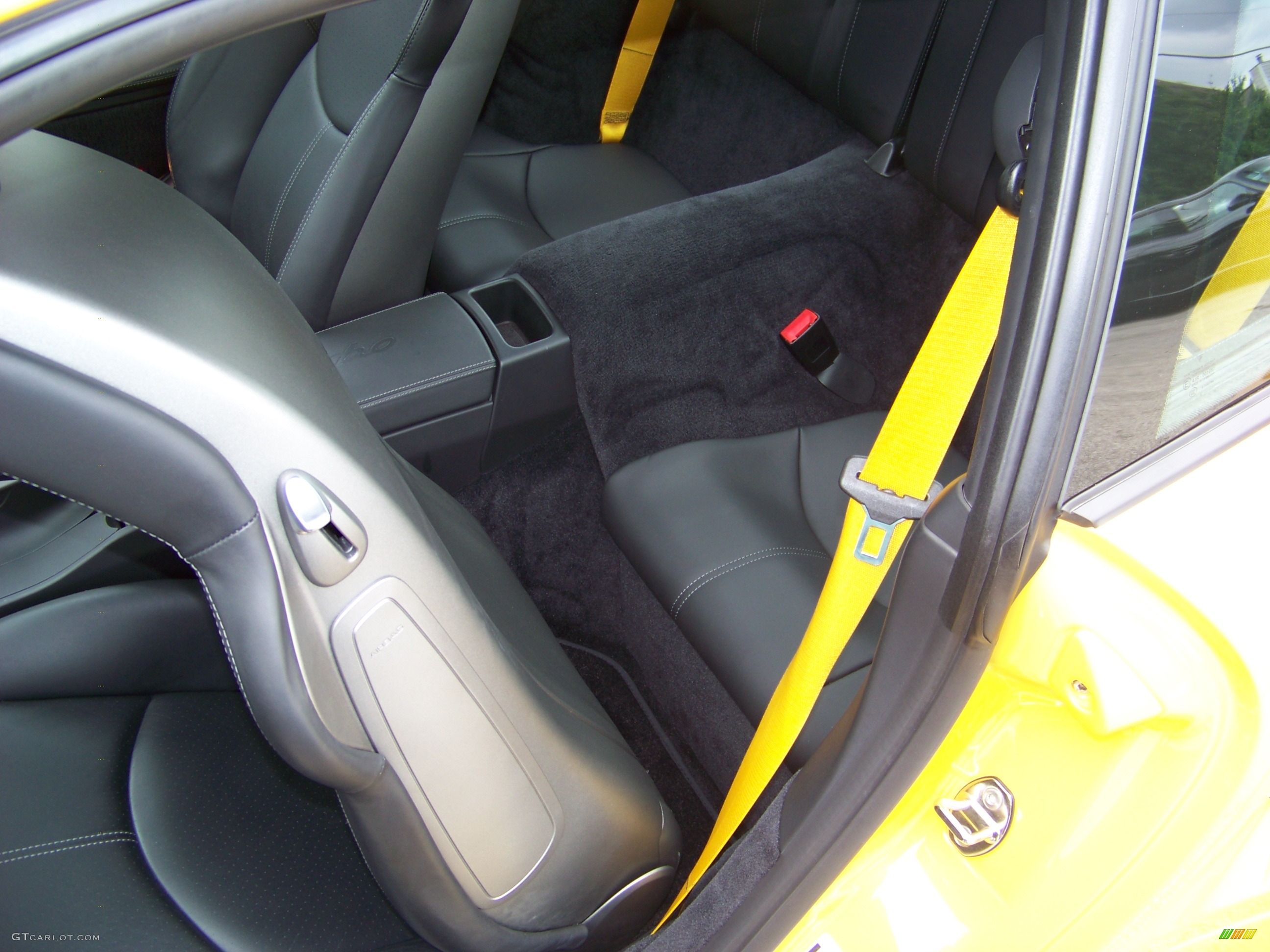 2007 911 Turbo Coupe - Speed Yellow / Black/Stone Grey photo #14