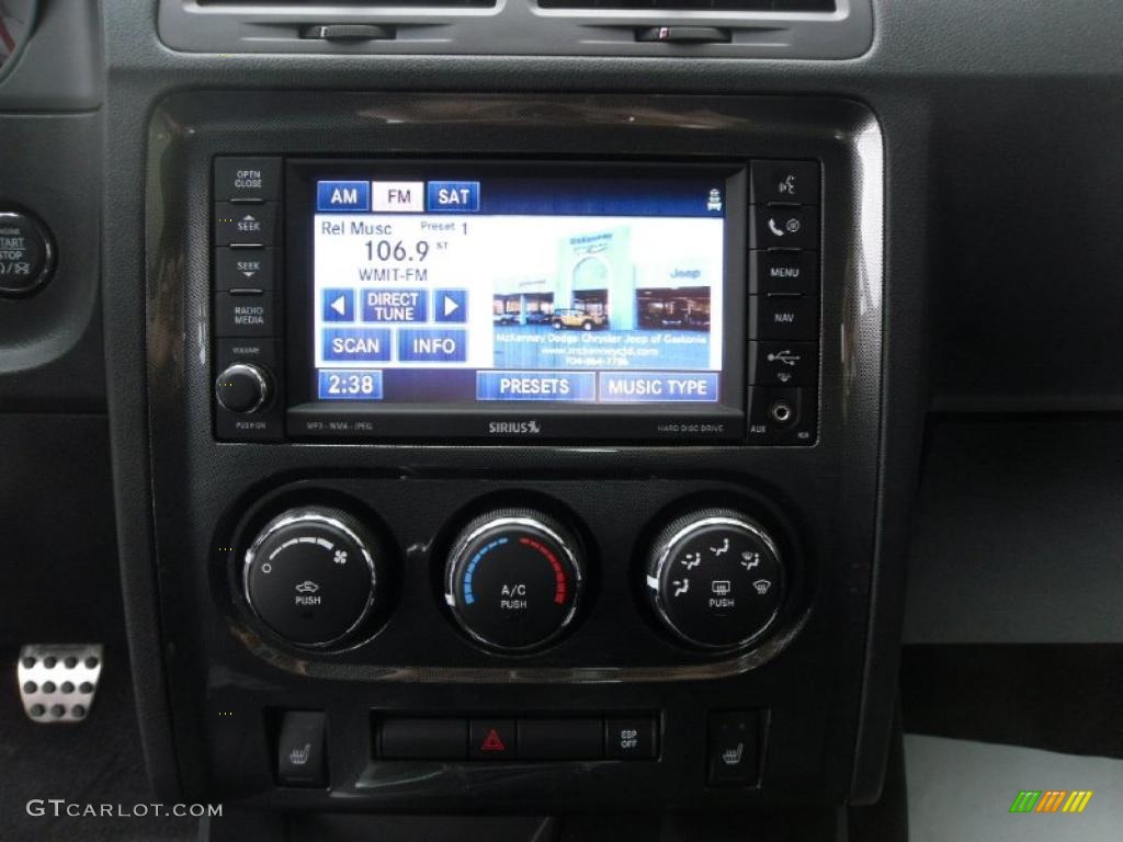 2010 Challenger R/T - Deep Water Blue Pearl / Dark Slate Gray photo #11