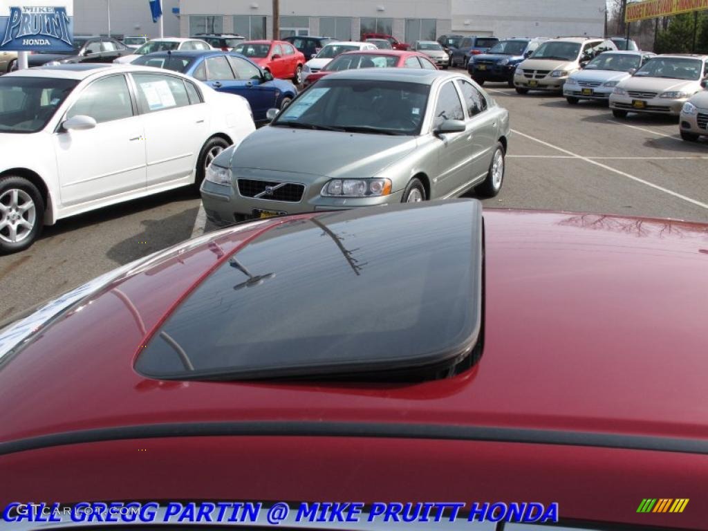 2007 Accord EX Sedan - Moroccan Red Pearl / Gray photo #9