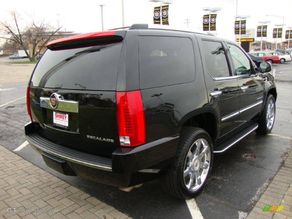 2009 Escalade AWD - Black Raven / Ebony/Ebony photo #4