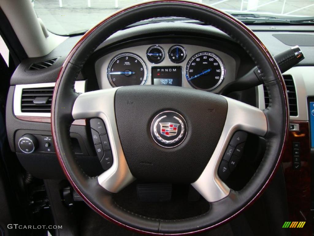 2009 Escalade AWD - Black Raven / Ebony/Ebony photo #18