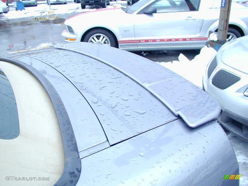 2007 Mustang V6 Premium Convertible - Tungsten Grey Metallic / Medium Parchment photo #12