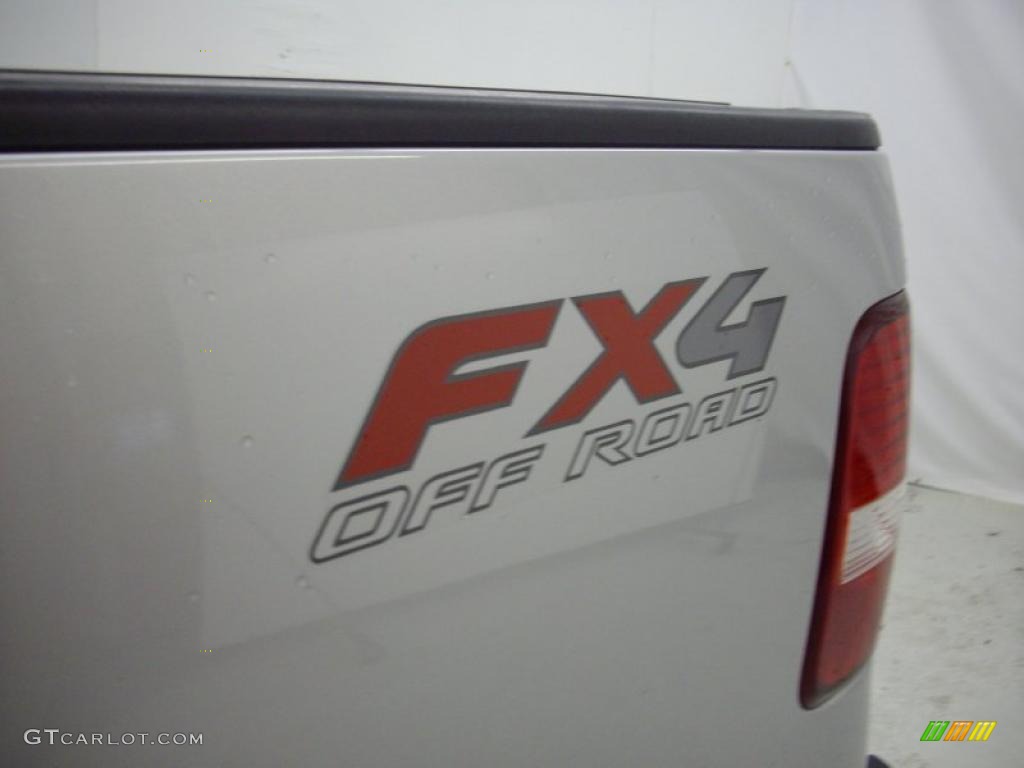 2004 F150 FX4 SuperCab 4x4 - Silver Metallic / Black/Medium Flint photo #6