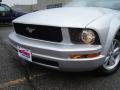 2008 Brilliant Silver Metallic Ford Mustang V6 Deluxe Coupe  photo #9