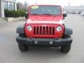 Flame Red - Wrangler Unlimited Rubicon 4x4 Photo No. 3